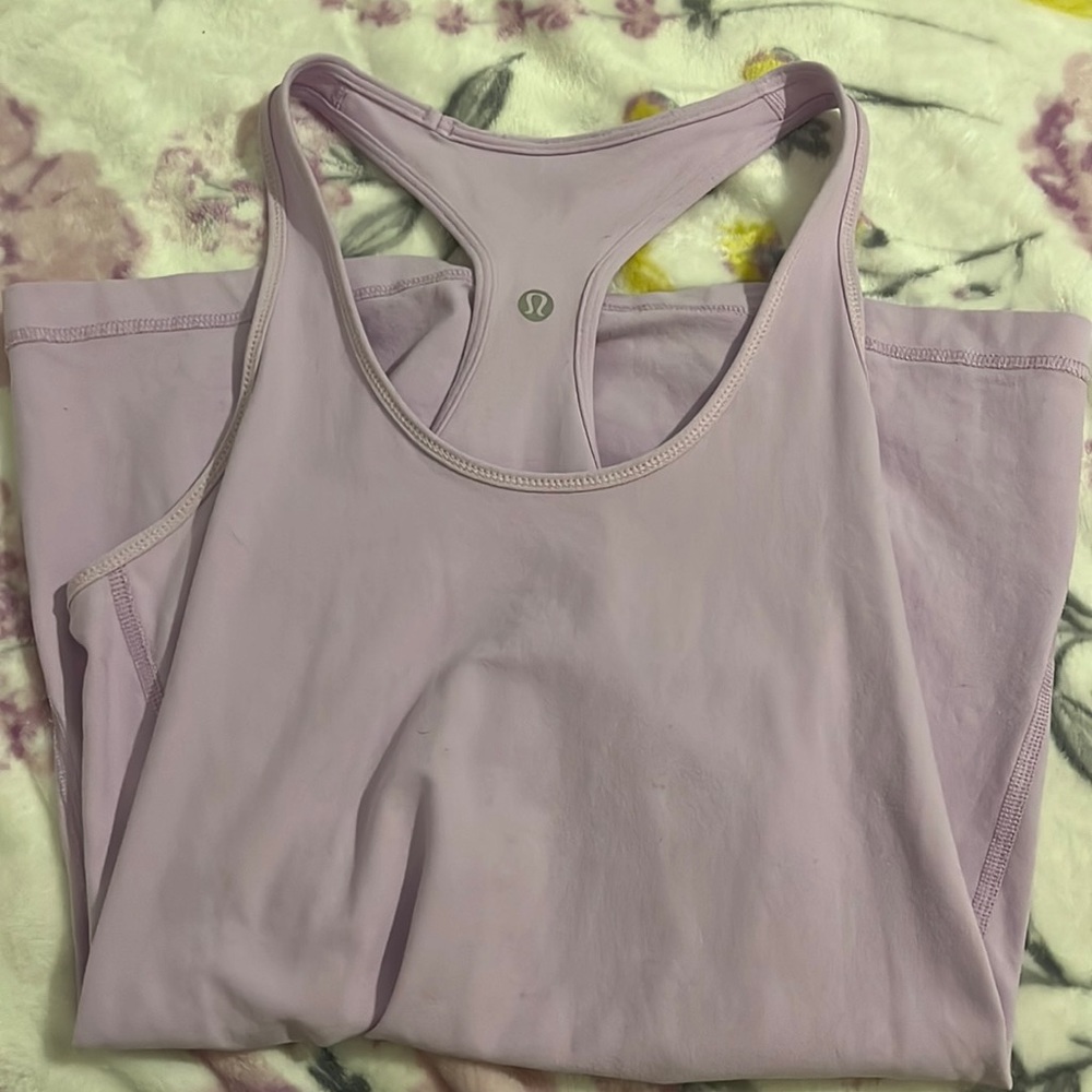 Lululemon tank, lilac/purple